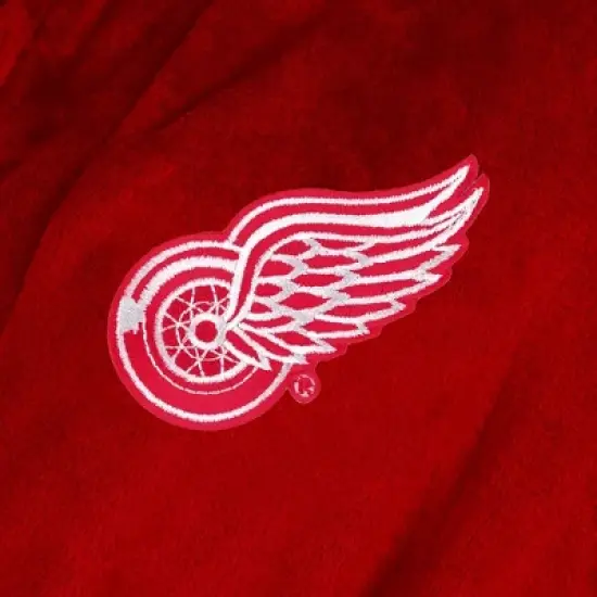 Detroit Red Wings NHL L/XL Silk Touch Bathrobe 26x47 Inches image {3}