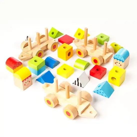  Fat Brain Toys Learning Locomotive FB173-1 image {2}