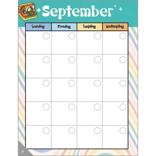 Carson Dellosa Education Retro Remix Teacher Planner image {4}