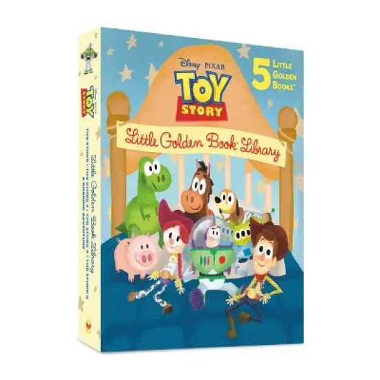 Disney and Pixar Toy Story Little Golden Book Library - by  Various (Mixed Media Product) image {1}