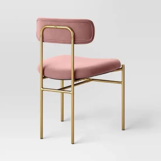 Orion Luxe Dining Chair with Brass Legs - Threshold&trade; image {3}