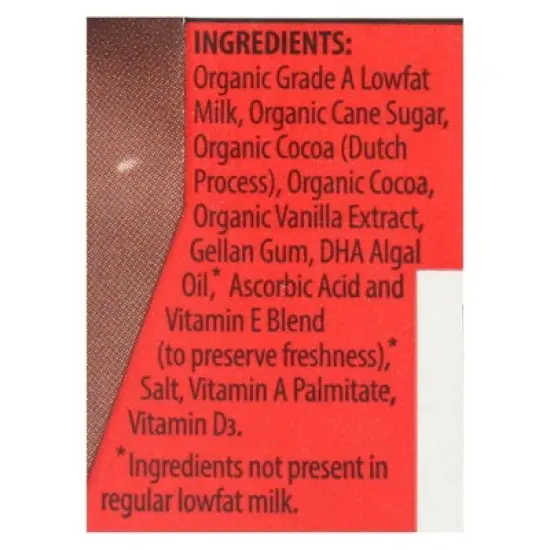 Horizon Organic Low Fat Chocolate Milk - Case of 12/8 oz image {6}