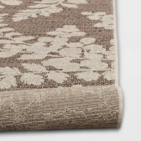 Botanical Outdoor Rug Tan - Smith & Hawken&trade; image {3}