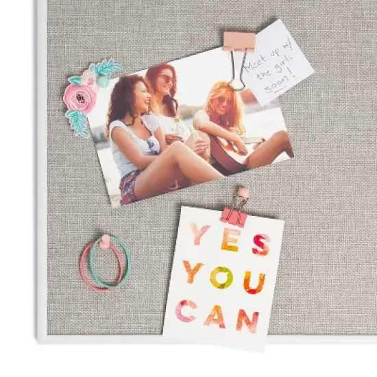 U Brands 470pc Round Office Accessory Set Coral image {4}