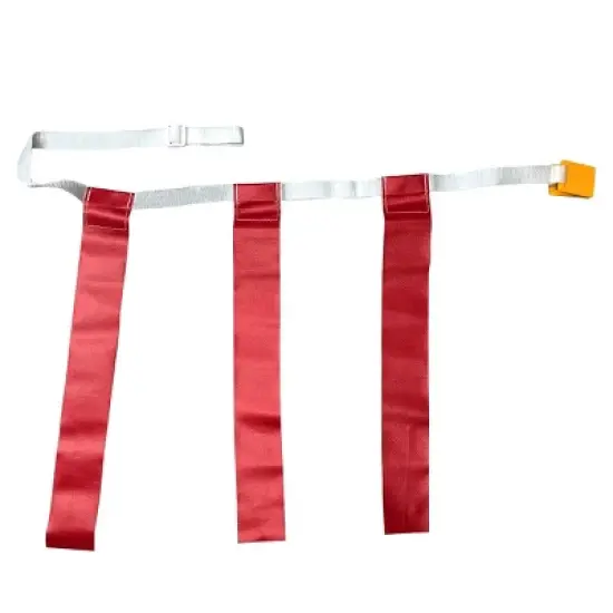 Champion Sports Flag Football Belts - Red  - Set of 12 image {1}