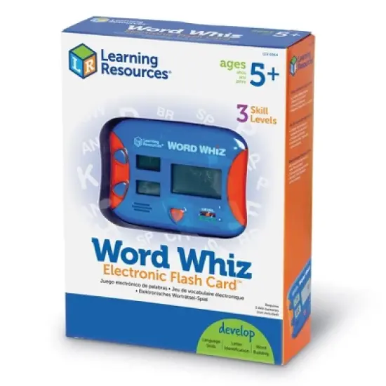 Learning Resources Word Whiz Electronic Flash Card, Grades K+ image {3}