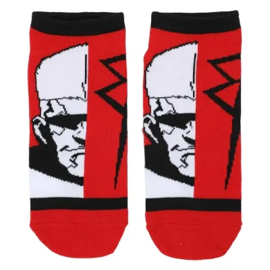 Cyberpunk Edgerunners Character Illustrations Adult 5-Pair Casual Crew Socks image {3}
