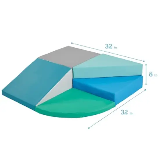 ECR4Kids SoftZone Junior Tiny Twisting Climber - Indoor Active Play for Babies and Toddlers image {1}