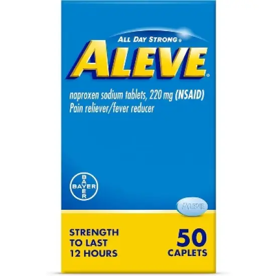 Aleve Naproxen Sodium 220 Mg Pain Reliever Tablets, 50 Count image {6}