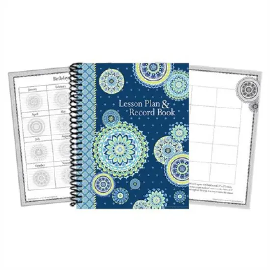 Eureka&reg; Blue Harmony Lesson Plan & Record Book image {2}