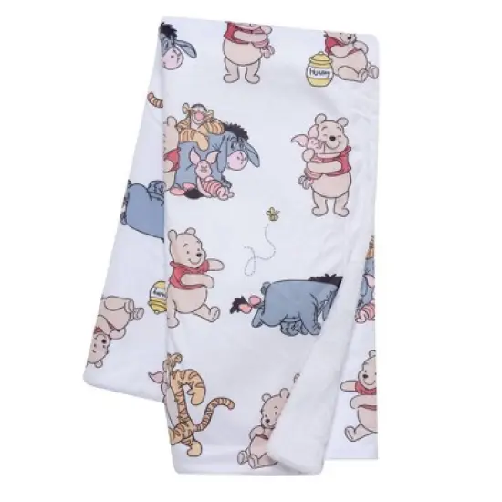 Bedtime Originals Disney Baby Winnie The Pooh and Friends Fleece Baby Blanket image {7}