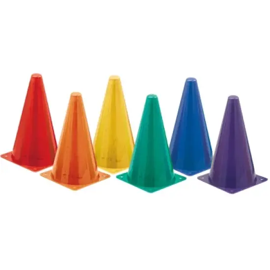 Champion Sports  Hi-Visibility Plastic Cone Sets image {2}