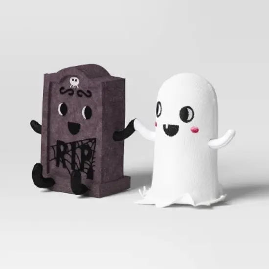 Tombstone and Ghost Duo Figurine - Hyde and EEK! Boutique&trade; image {2}