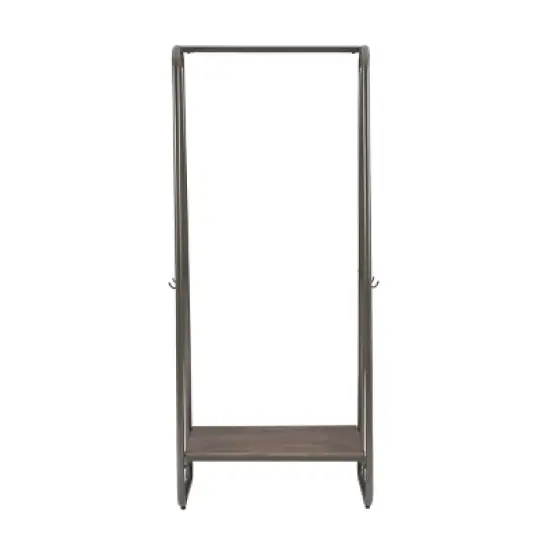 Roset Tall Coat Rack Pewter - Linon image {2}