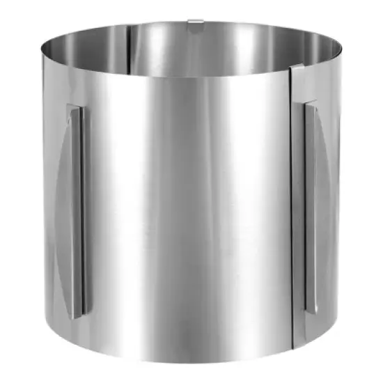 Unique Bargains Adjustable Stainless Steel Nonstick Retractable Round Cake Ring image {14}