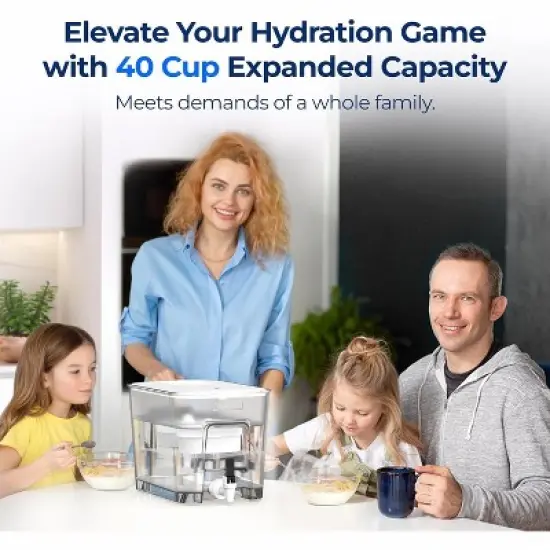 Waterdrop 40 Cup Dual Filter Dispenser White image {6}