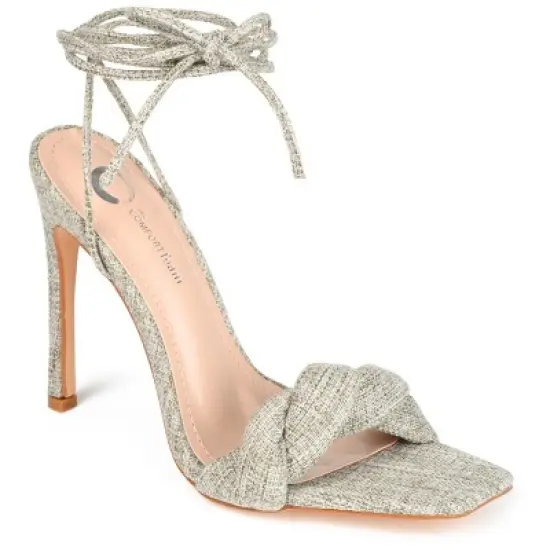 Journee Collection Womens Edelie Tru Comfort Foam Open Toe High Stiletto Pumps image {14}