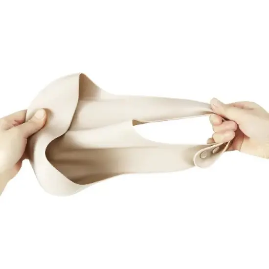 3 pack Silicone Bibs for Babies Toddlers Girls| Adjustable Waterproof BPA Free Soft Durable Bibs image {5}