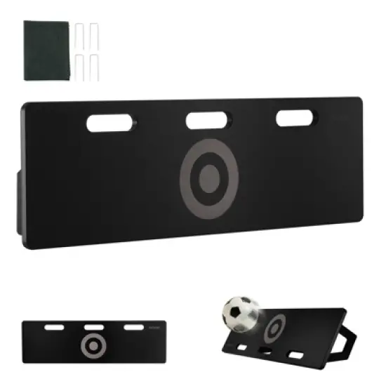 VEVOR Soccer Rebounder Board, 40"X12" Portable Soccer Wall with 2 Angles Rebound, Foldable HDPE Kickback Rebound Board, Soccer Training Equipment image {8}