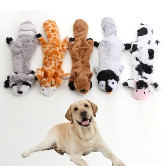 Mocamel Dog Squeaky Toys,  No Stuffing Dog Toys for Small Medium Large Dogs, Stuffless Puppy Toys for Boredom image {5}