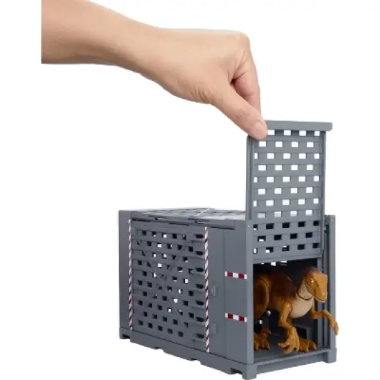 Jurassic World Legacy Velociraptor Containment Chaos Action Figure Playset image {3}