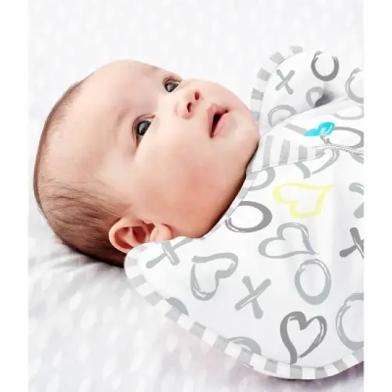 Love To Dream Swaddle UP Silky-Lux Swaddle Wrap - Kisses image {4}