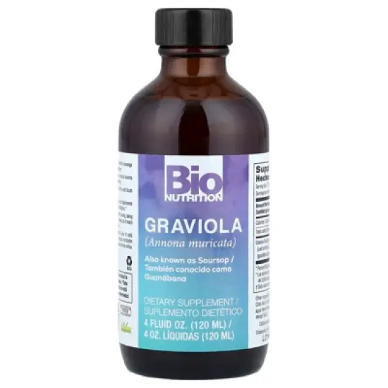 Bio Nutrition Graviola, 4 Fluid Ounce image {2}