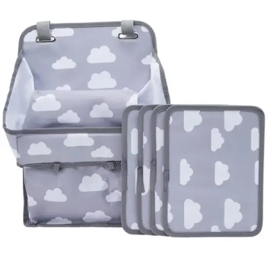 The Lakeside Collection Portable Baby Crib Organizer image {6}