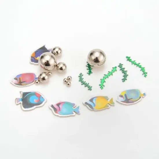 Insten Magnetic Aquarium Desktop Sculpture, Desk Toy & Decoration for Teens and Adults image {2}