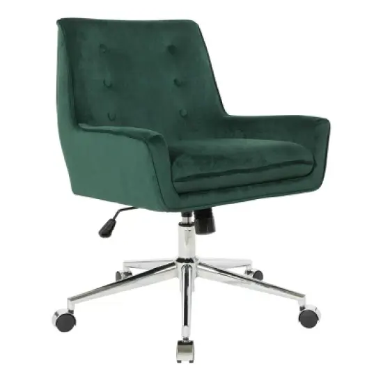 Quinn Office Chair with Chrome Base - OSP Home Furnishings image {7}