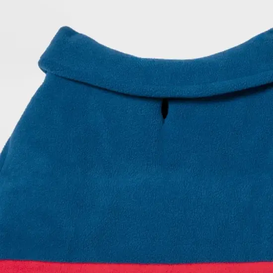 Gingerbread Playhouse Blue with Stripes Cat and Dog Fleece Vest - Wondershop&trade; image {3}