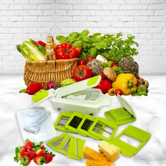 MegaChef 8 in 1 Multi-Use Slicer Dicer and Chopper image {3}