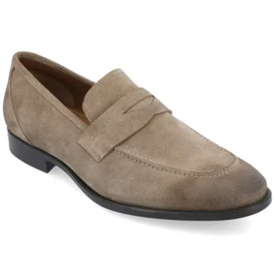 Thomas & Vine Bishop Medium and Wide Width Apron Toe Penny Loafer image {13}