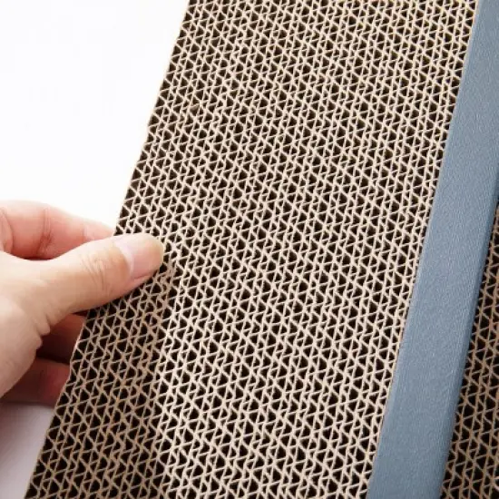 FURNIinspire Pet Scratcher Cat Scratching Pad with Decorative Designs and Eco Friendly Replaceable Panels, 7 Pieces, Multicolored, 11.6"*1.2"*16.5" image {4}