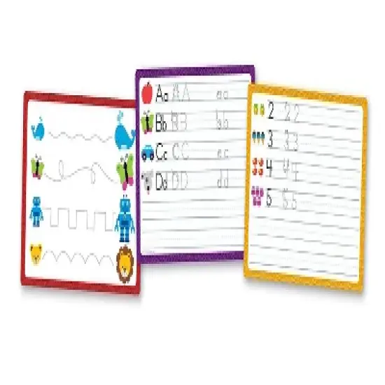 Learning Resources Trace & Learn Writing Activity Set, 12 Pieces image {1}