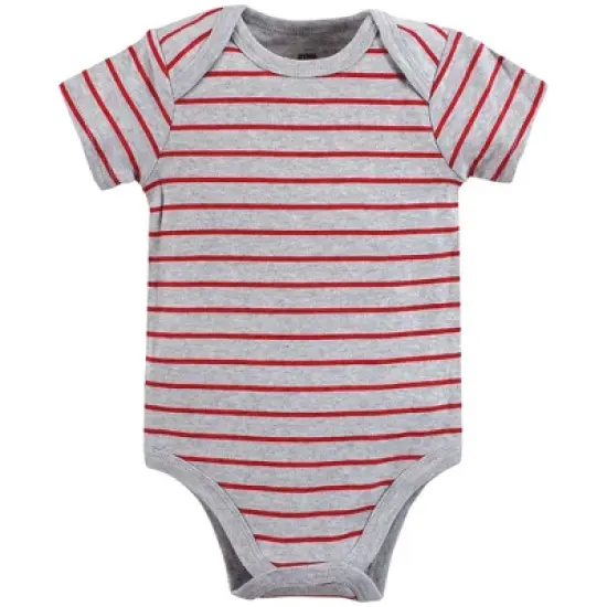 Hudson Baby Infant Boy Cotton Bodysuits, Valentine Truck image {3}