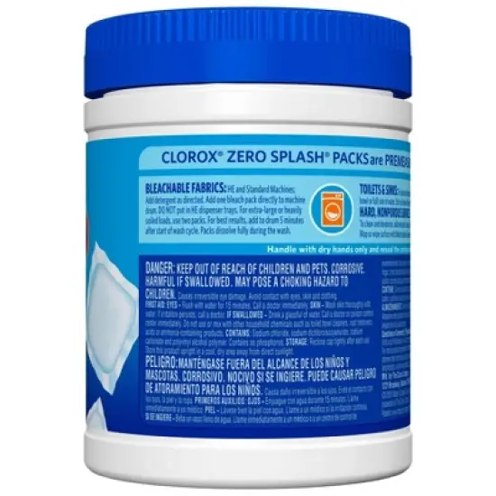 Clorox Zero Splash Bleach Packs - 12ct image {2}
