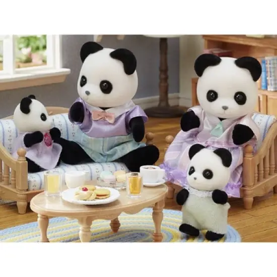 Calico Critters Pookie Panda Family Playset image {1}