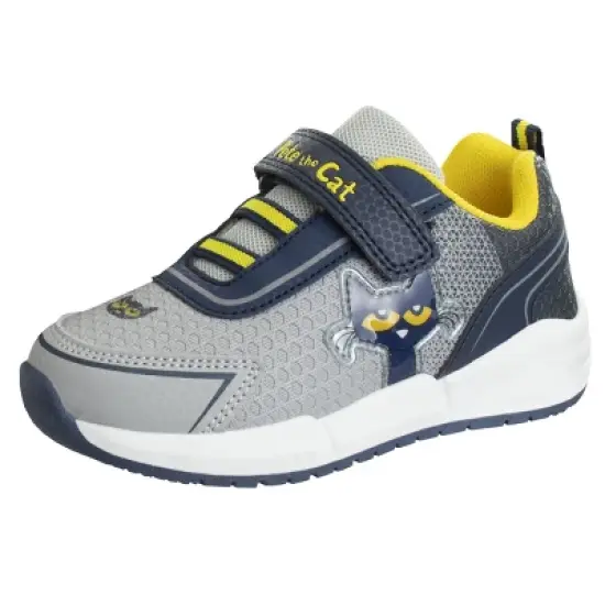 Pete the Cat Girls Hook and Loop Fashion Sneakers. (Little Kids) image {8}