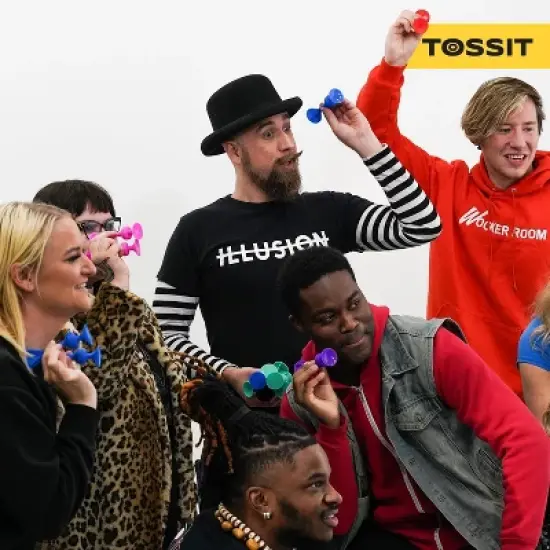 TOSSIT - Original Dart Game - Pink/Blue image {3}