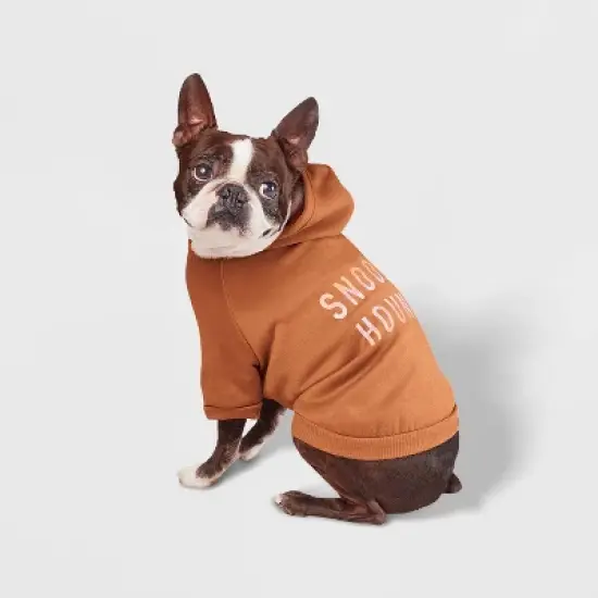Orange Snooze Hound Dog Hoodie - Boots & Barkley&trade; image {4}