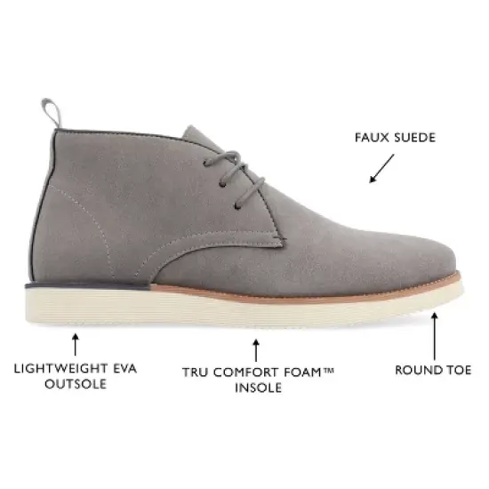 Vance Co. Jimmy Plain Toe Chukka Boot image {7}