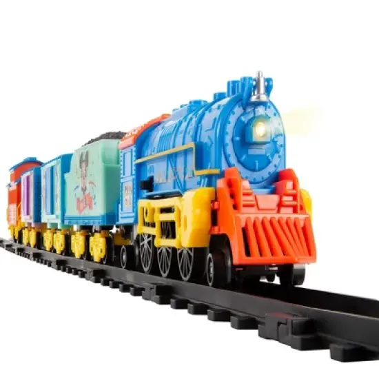 Lionel Trains Disney 100 Celebration Years of Wonder Battery Operated Ready-To-Play Set, Beloved Characters, Interactive Locomotive, 29 Pieces image {3}