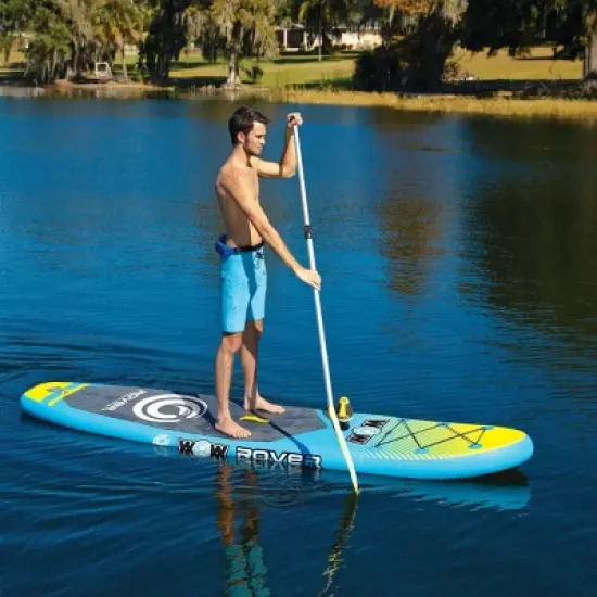 WOW 10' x 6" Rover Stand-Up Paddleboard Package with Cupholder image {5}