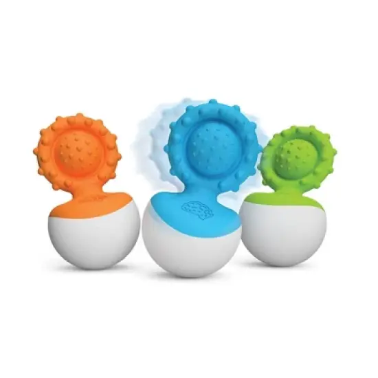 
Fat Brain Toys Baby Rattle Dimpl Wobl image {2}