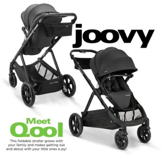 Joovy 2022 Qool Single, Double, Triple Stroller image {2}