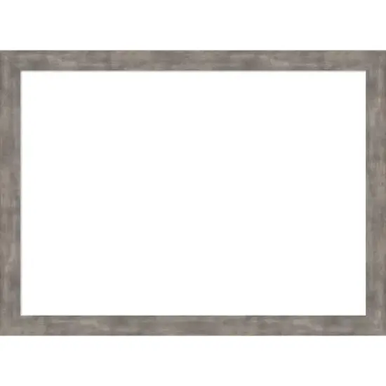 Amanti Art Marred Pewter Framed Dry Erase Magnetic Board image {13}