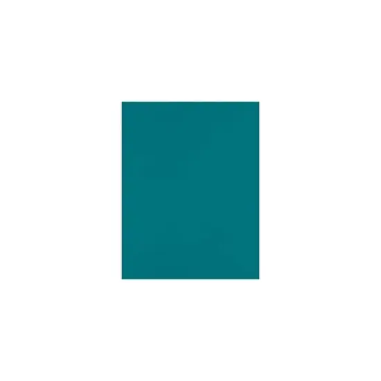 Lux Papers 8.5 x 11 inch Teal 50/Pack 81211-P-100-50 image {1}