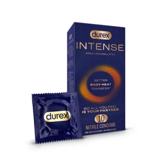 Durex Intense Premium Non-Latex Condoms image {13}
