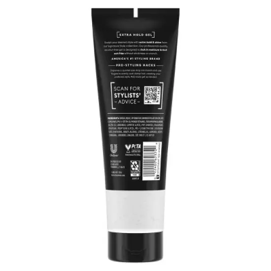 Tresemme Extra Hold Alcohol-Free Hair Gel for 24-Hour Frizz Control - 9oz image {1}